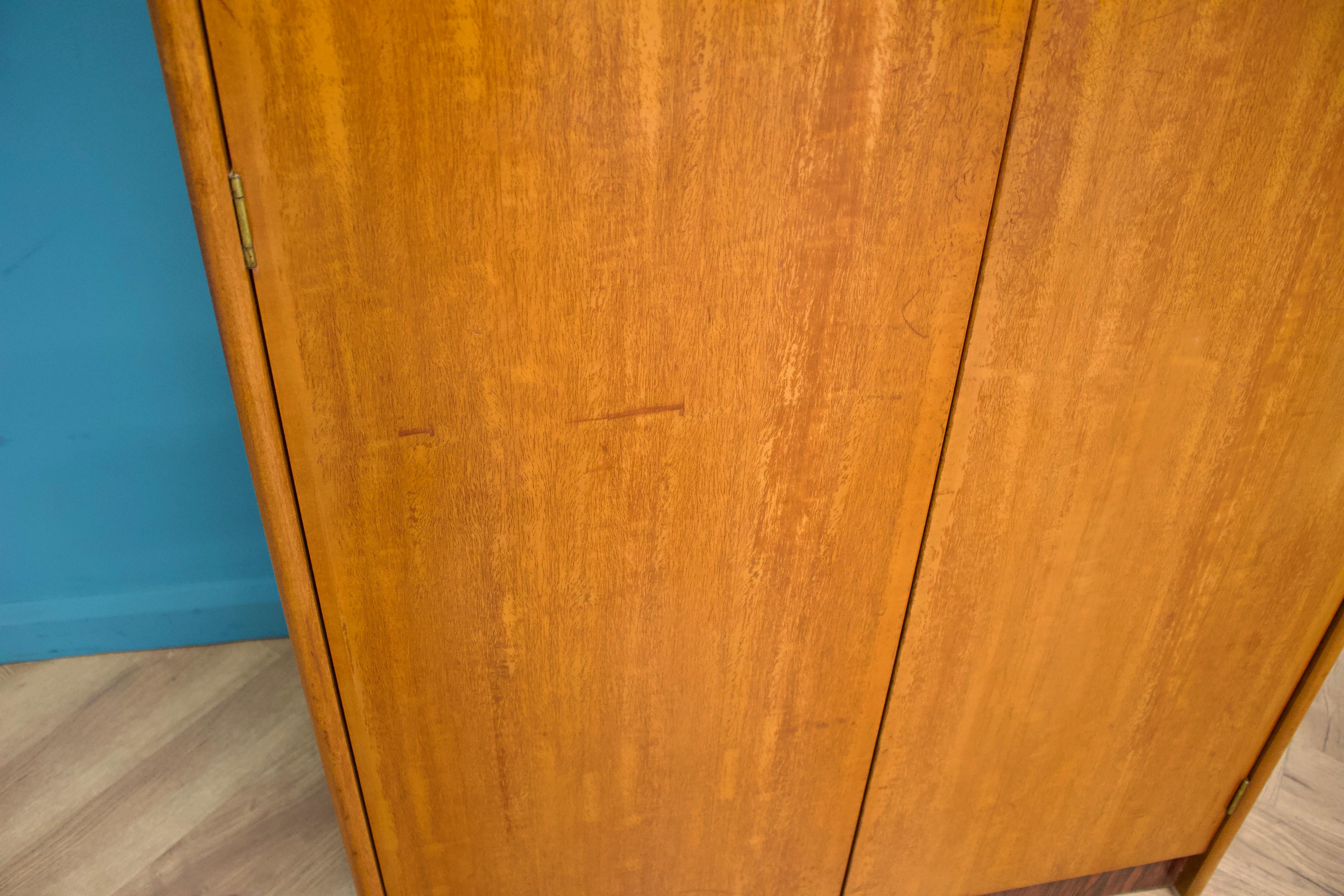 Teak Double Wardrobe, 1960s For Sale 2