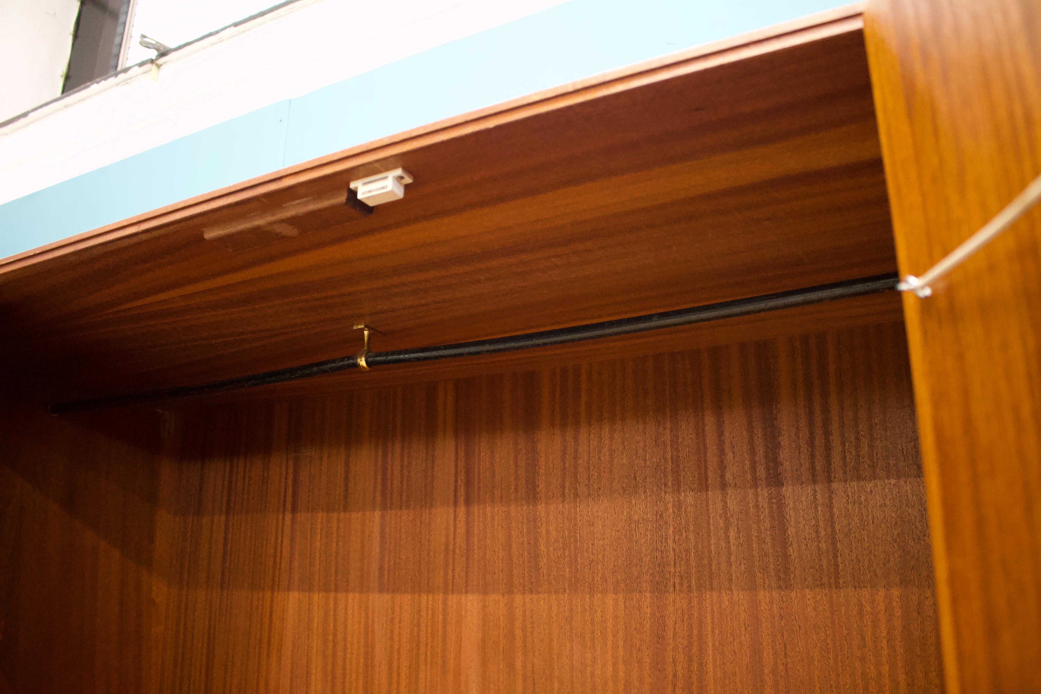 Teak Double Wardrobe from Austinsuite, 1960s For Sale 1