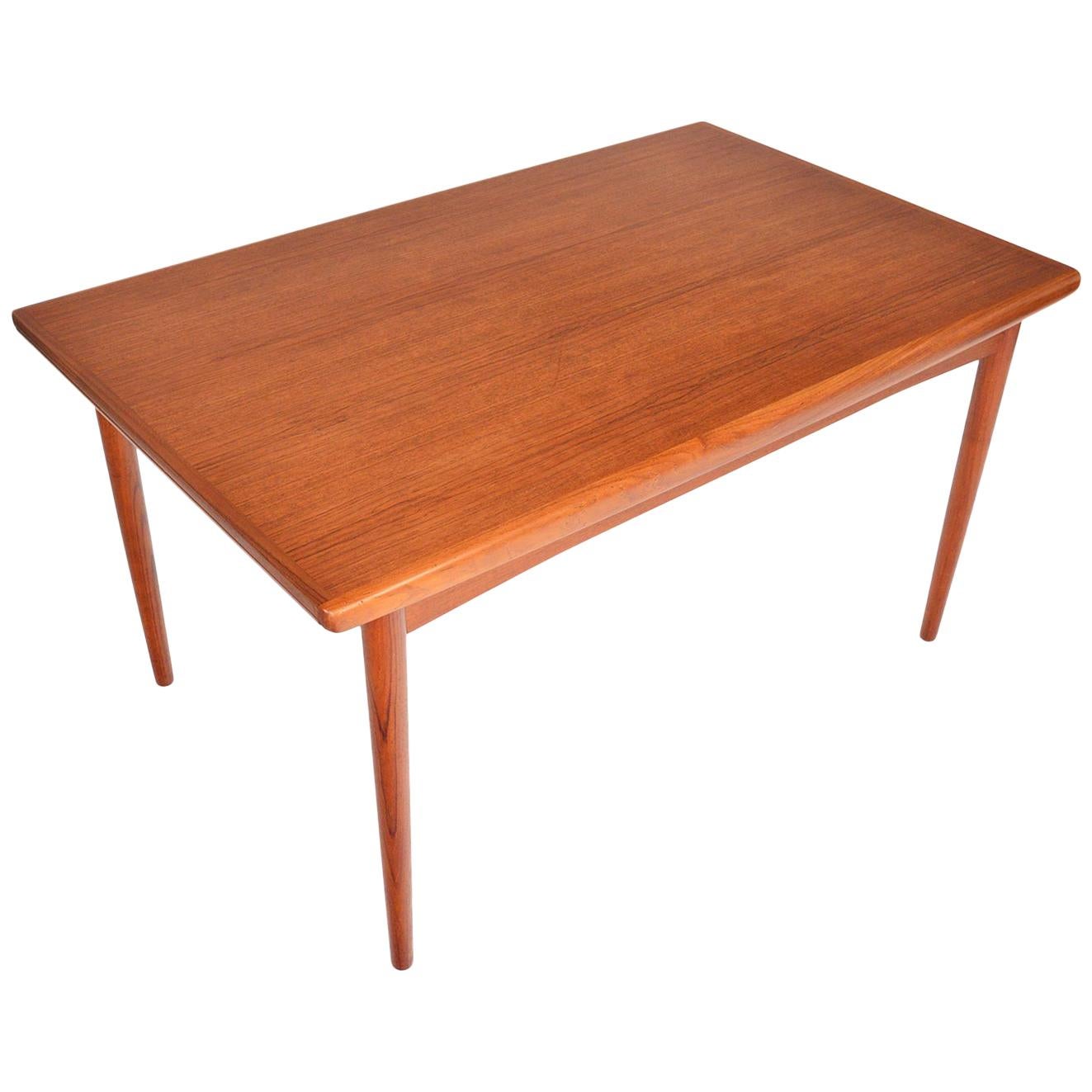Teak Draw Leaf Dining Table by Skovby