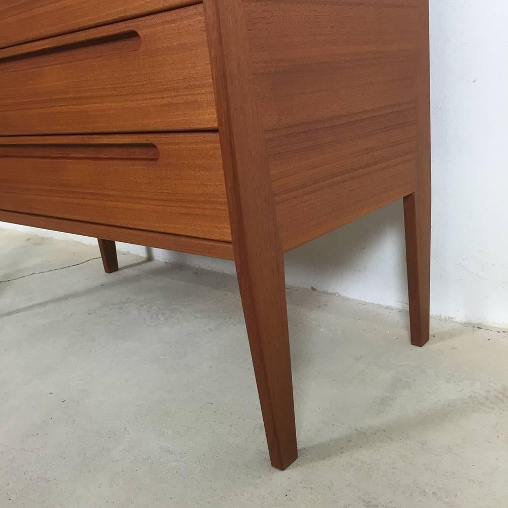 20th Century Teak Drawers Cabinet by Nils Jonsson for Torring Mobelfabrik, 1970s For Sale