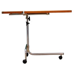 Teak Drawing Table H.M.N. 1970s Vintage Scandinavian design