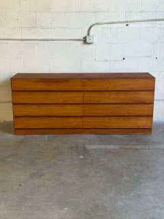 Teak Dresser Arne Wahl Iversen for Vinde Mobelfabrik Chest of Drawers MCM 1960s