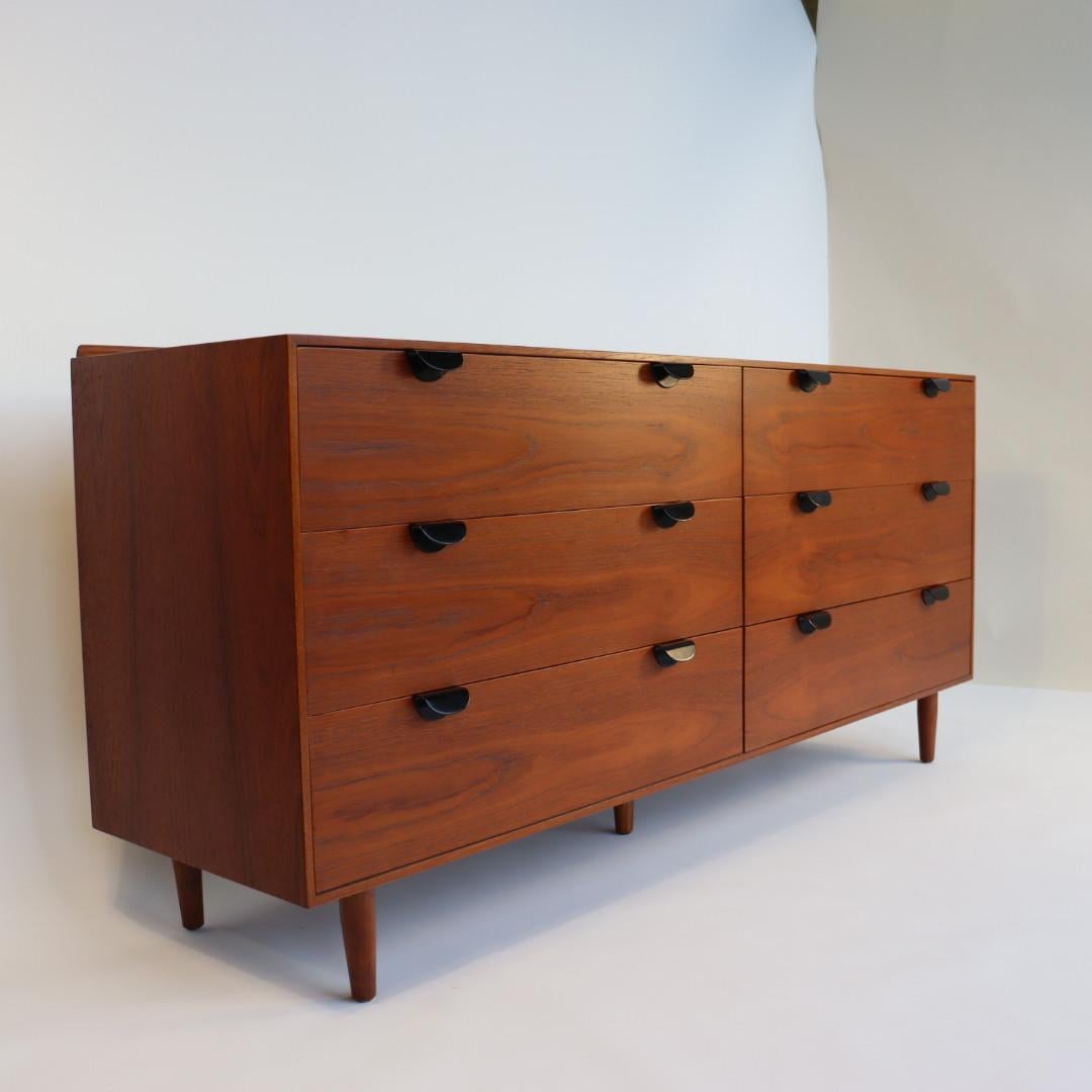 Teak Dresser by Finn Juhl for Baker In Excellent Condition In San Diego, CA