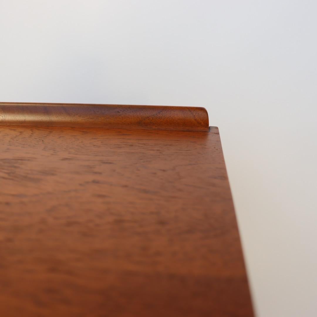 Brass Teak Dresser by Finn Juhl for Baker