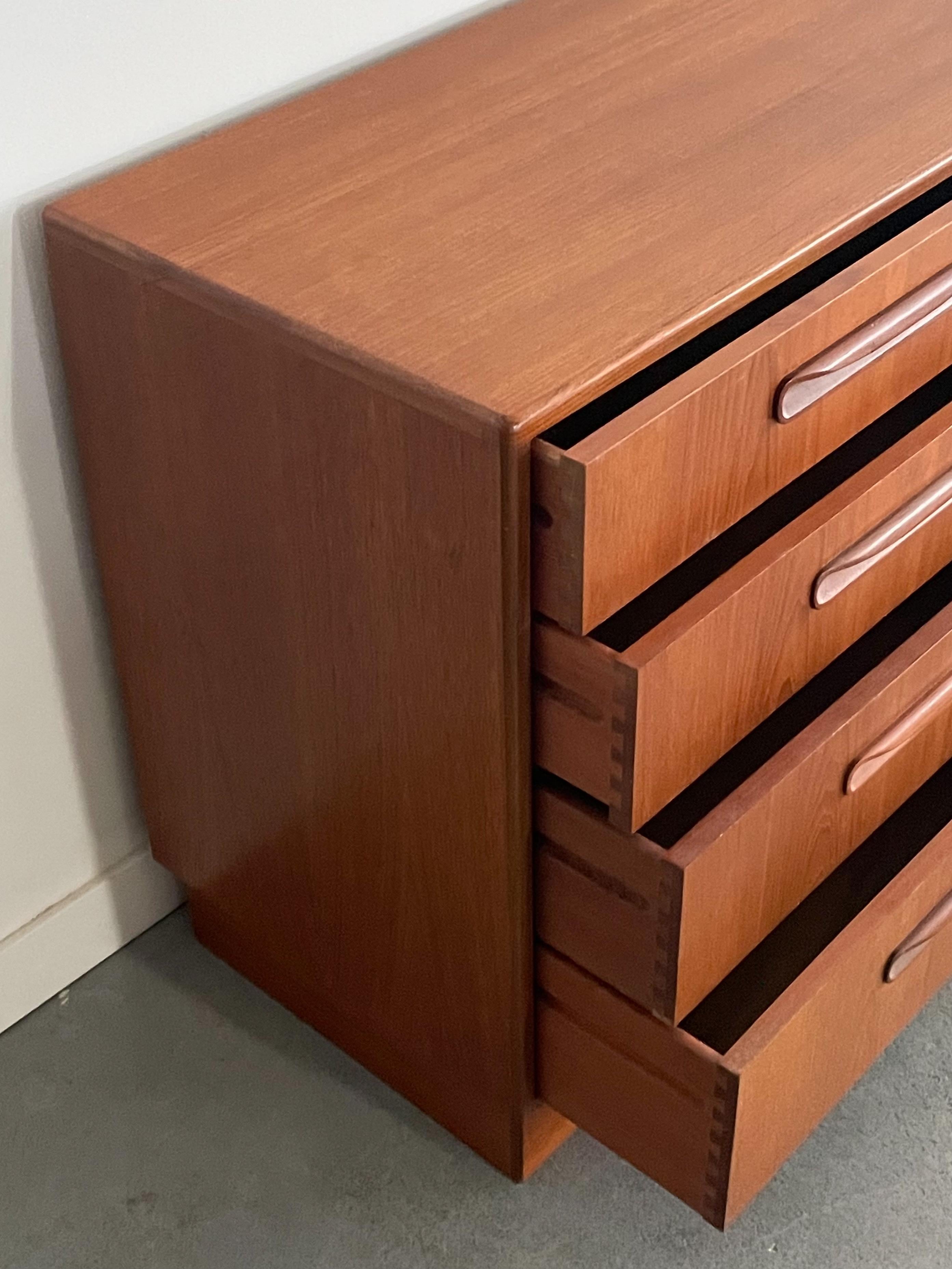 Woodwork Teak Dresser by V.B Wilkins for G-Plan