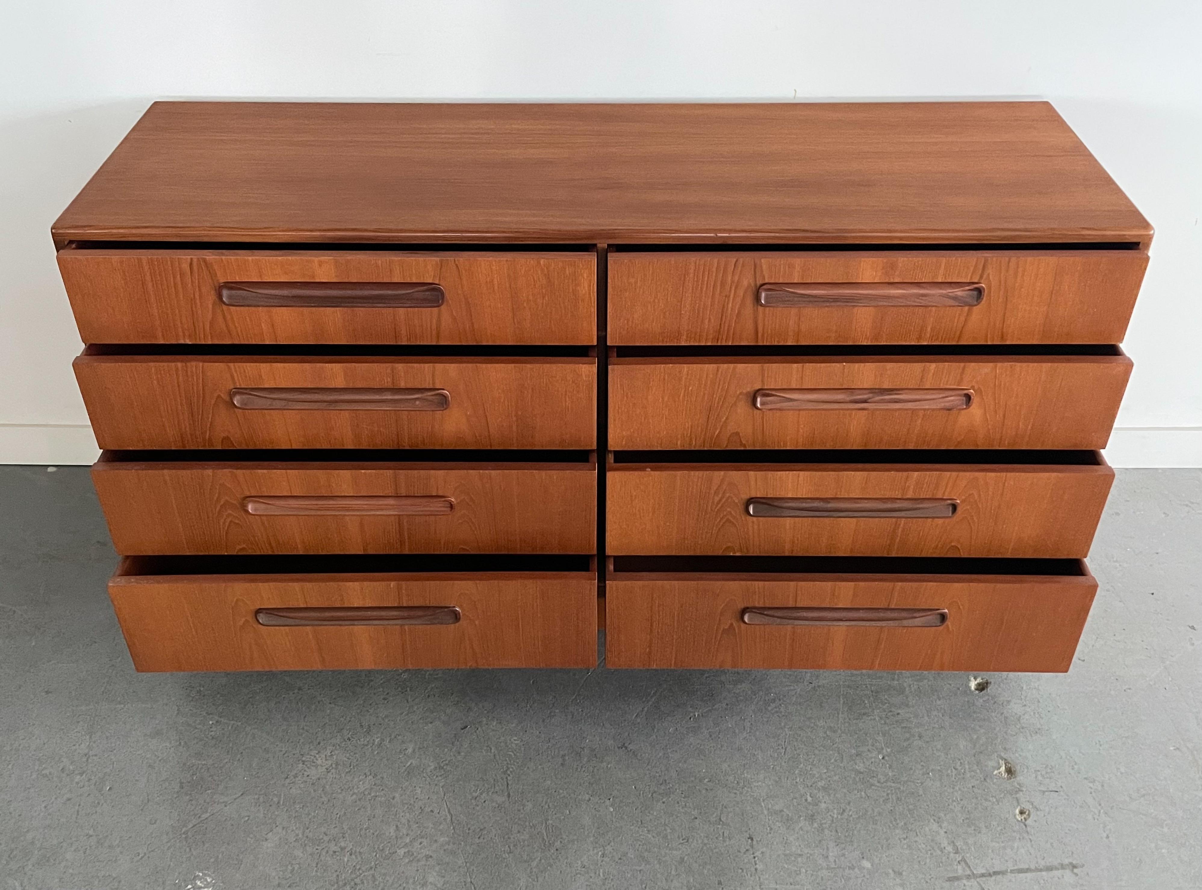 Teak Dresser by V.B Wilkins for G-Plan In Good Condition In Winnipeg, MB