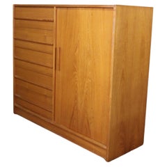 Used Teak Dresser & Cabinet
