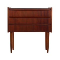 Teak Dresser from the 1960s, Danish Midcentury Chest with Drawers/Entry Table