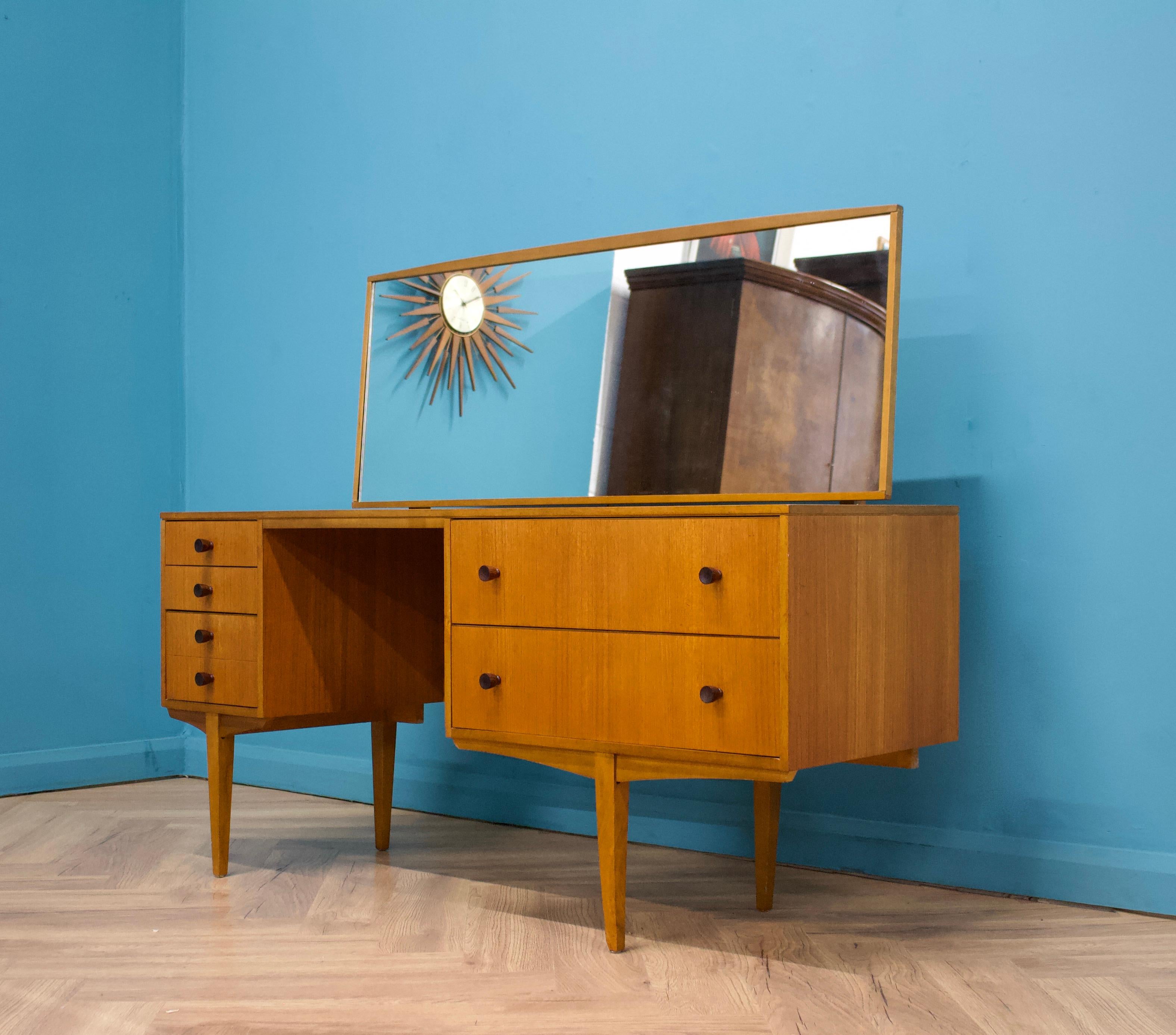 British Teak Dressing Table, 1960s For Sale