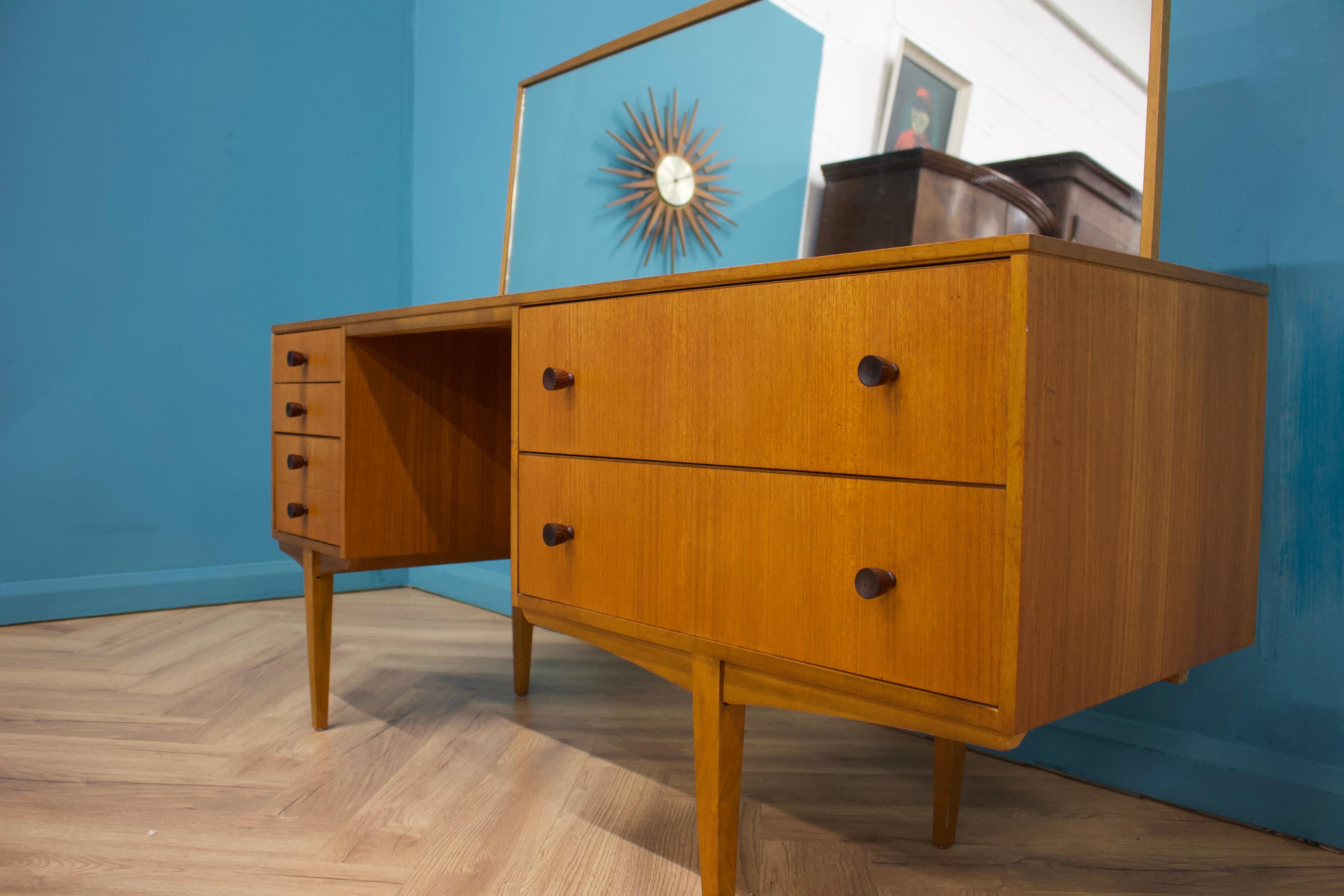 Woodwork Teak Dressing Table, 1960s For Sale
