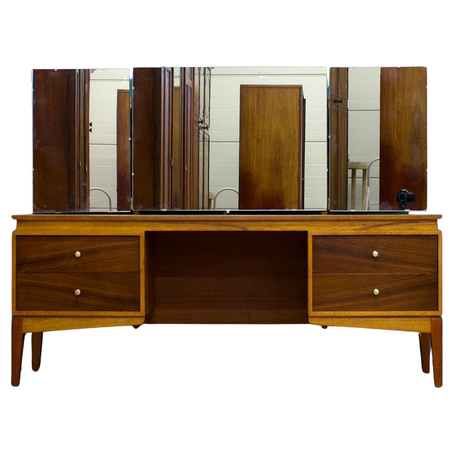 Teak Dressing Table by Peter Hayward for Uniflex, 1960s For Sale
