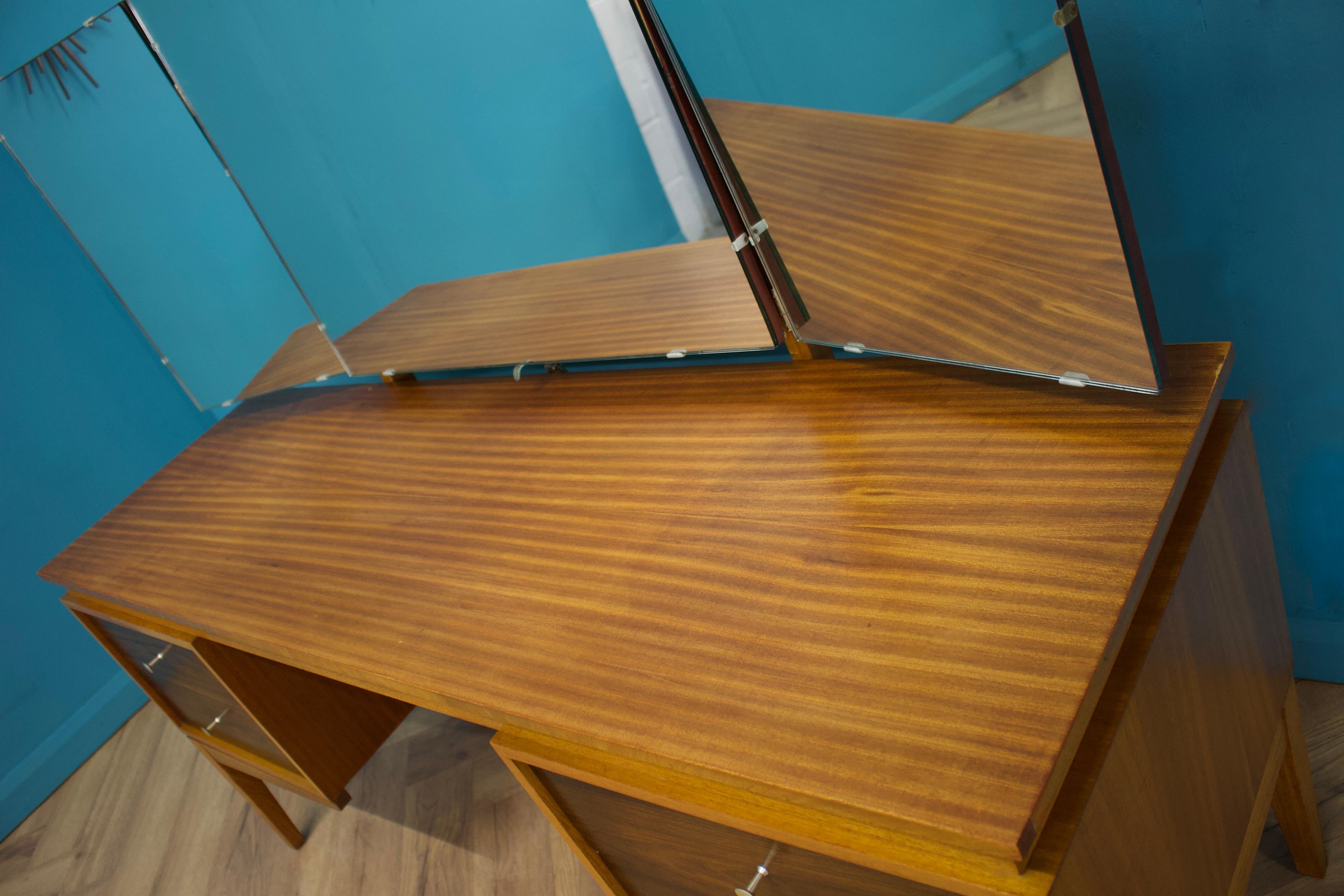 Woodwork Teak Dressing Table from Uniflex, 1960s
