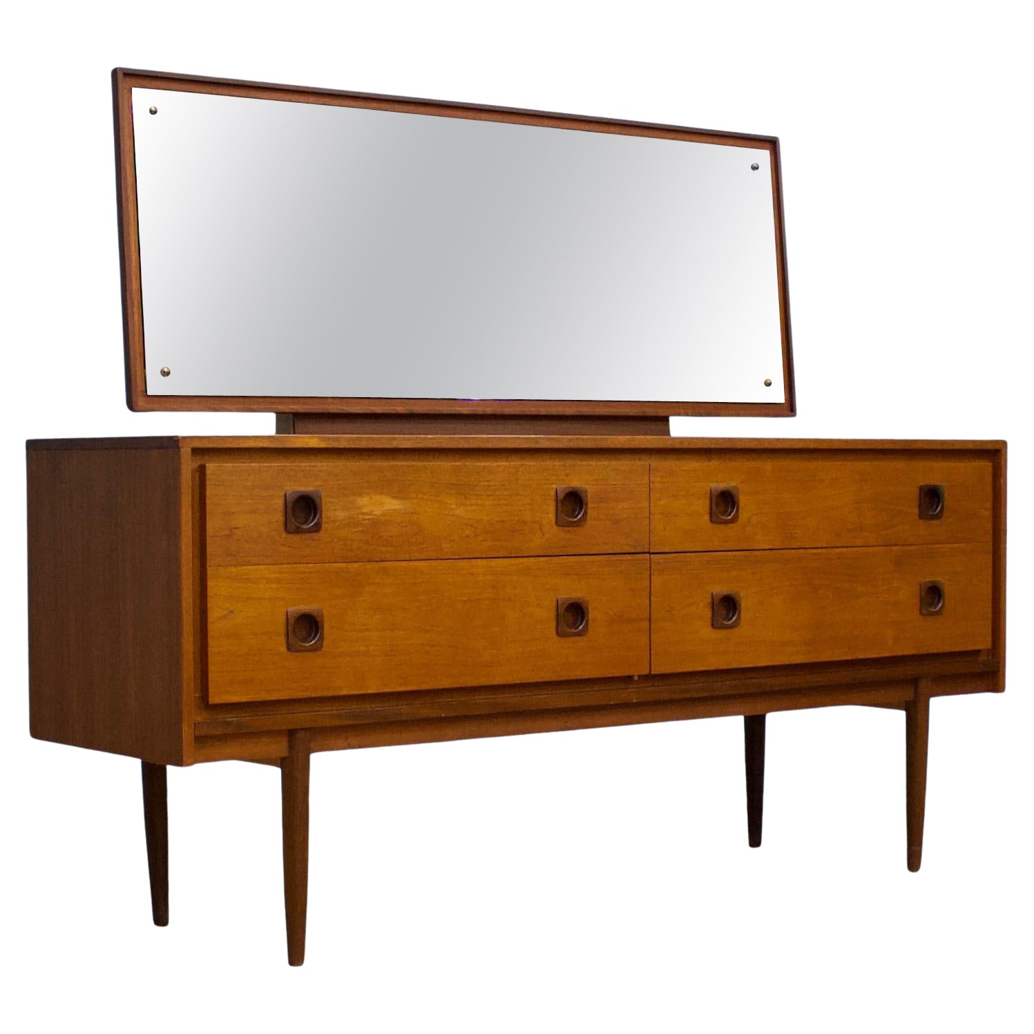Teak Dressing Table or Chest from Wrighton, 1960s