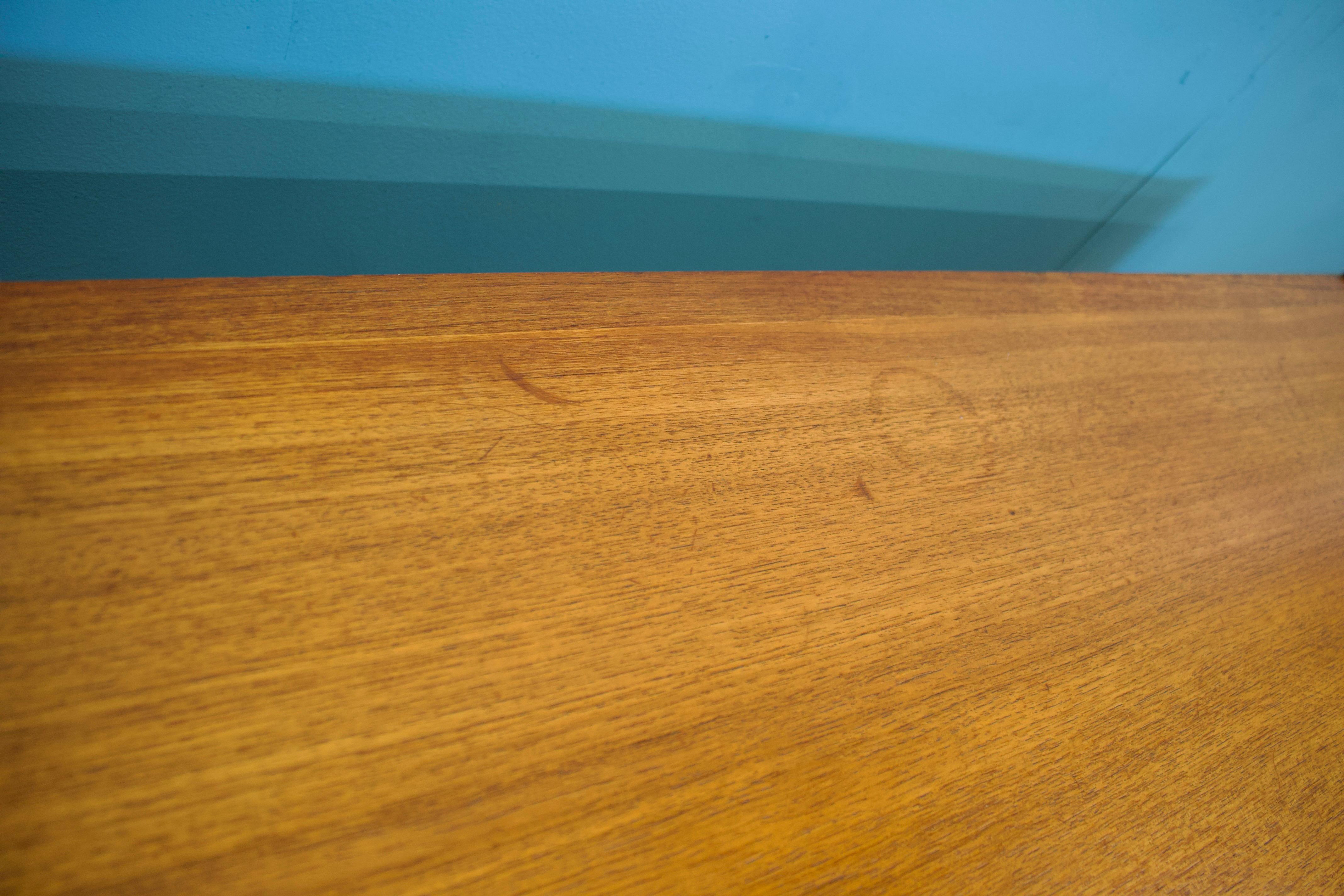 Teak Dressing Table or Desk from Bath Cabinet Makers, 1960s For Sale 3