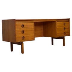 Teak Dressing Table or Desk from Bath Cabinet Makers, 1960s