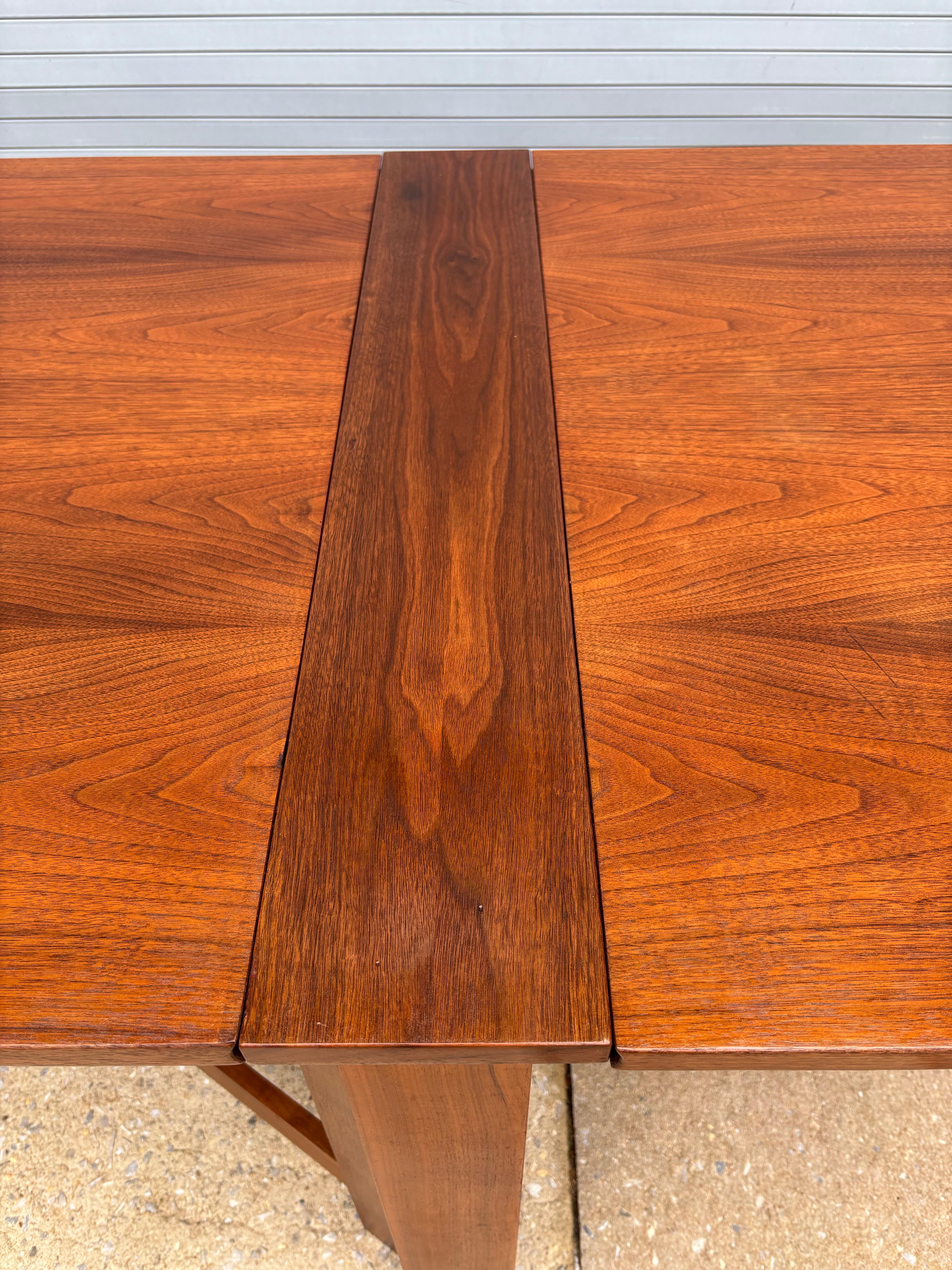 Teak Drop-Leaf Dining Table, 2 Available! For Sale 1