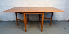 Teak Drop Leaf Dining Table from S. Burchardt Nielsen Danish-German