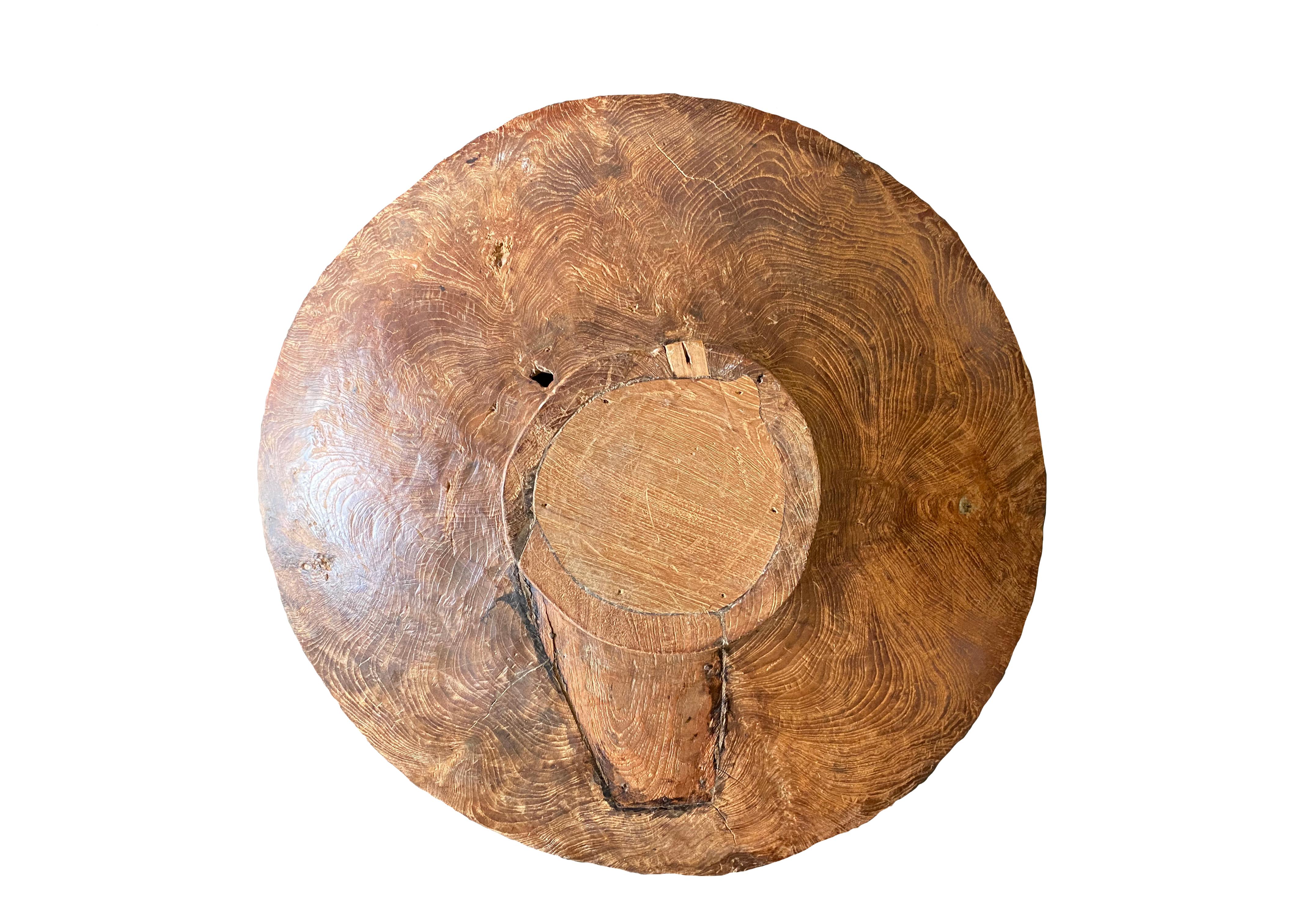 Other Teak Drum Low Table Crafted in Indonesia