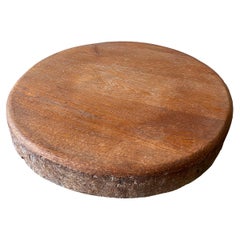 Teak Drum Low Table Crafted in Indonesia