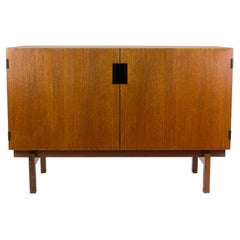 Teak DU-02 Japan Series Sideboard by Cees Braakman, Pastoe, Netherlands, 1950s