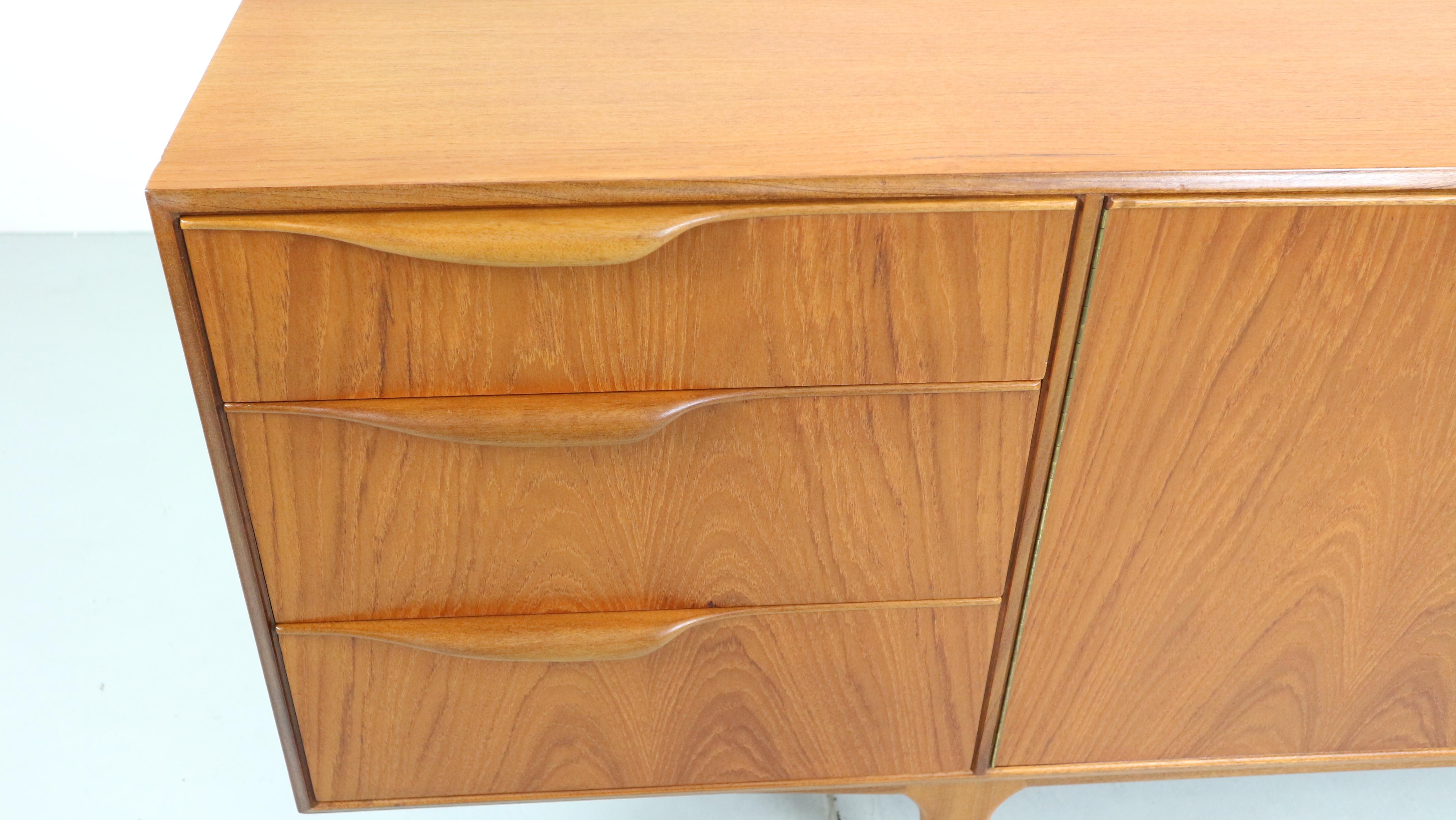 Mid-Century Modern Teak Dunvegan Sideboard by Tom Robertson and Manufactured by A.H. McIntosh