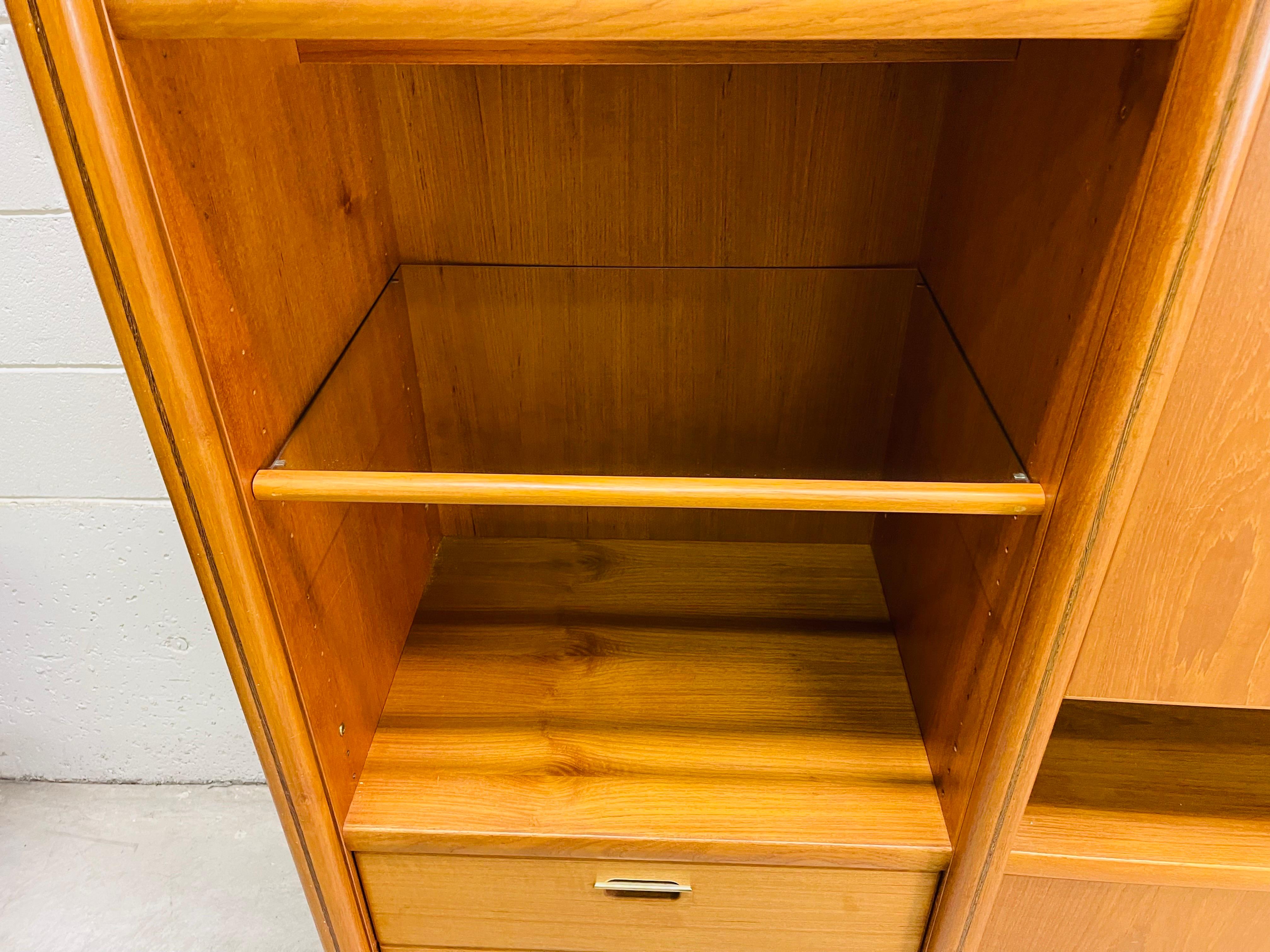 Teak Entertainment Center 6