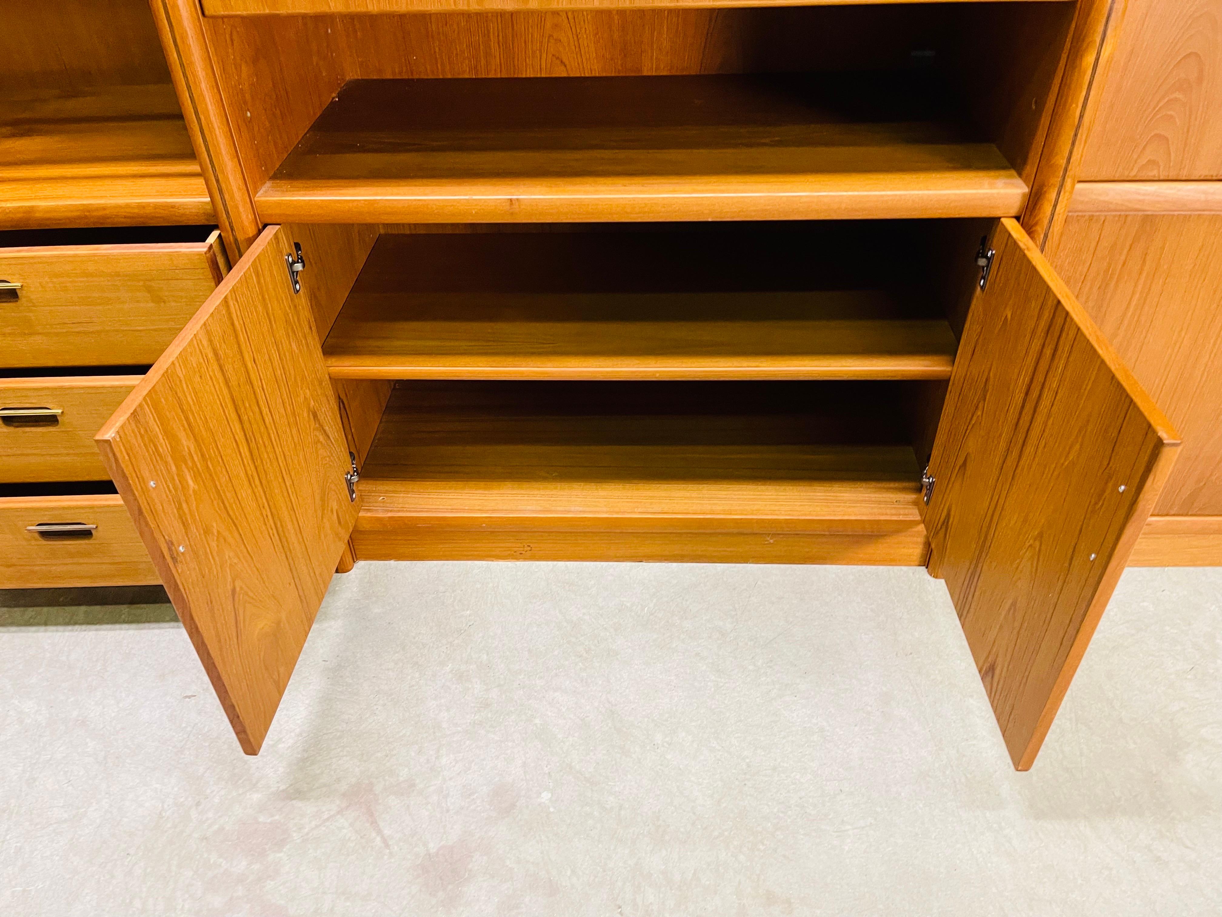 Teak Entertainment Center 1