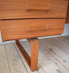 Teak Executive Desk by Henning Jensen & Torben Valeur, 1960s
