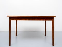 Teak Expandable Dining Table Dutch, 1960