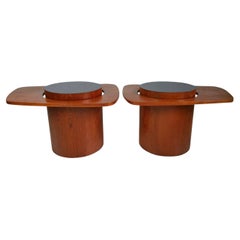 Teak Expo 67 Pair of Cocktail Tables by RS Associates