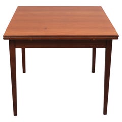 Teak extendable dining table  1960s 