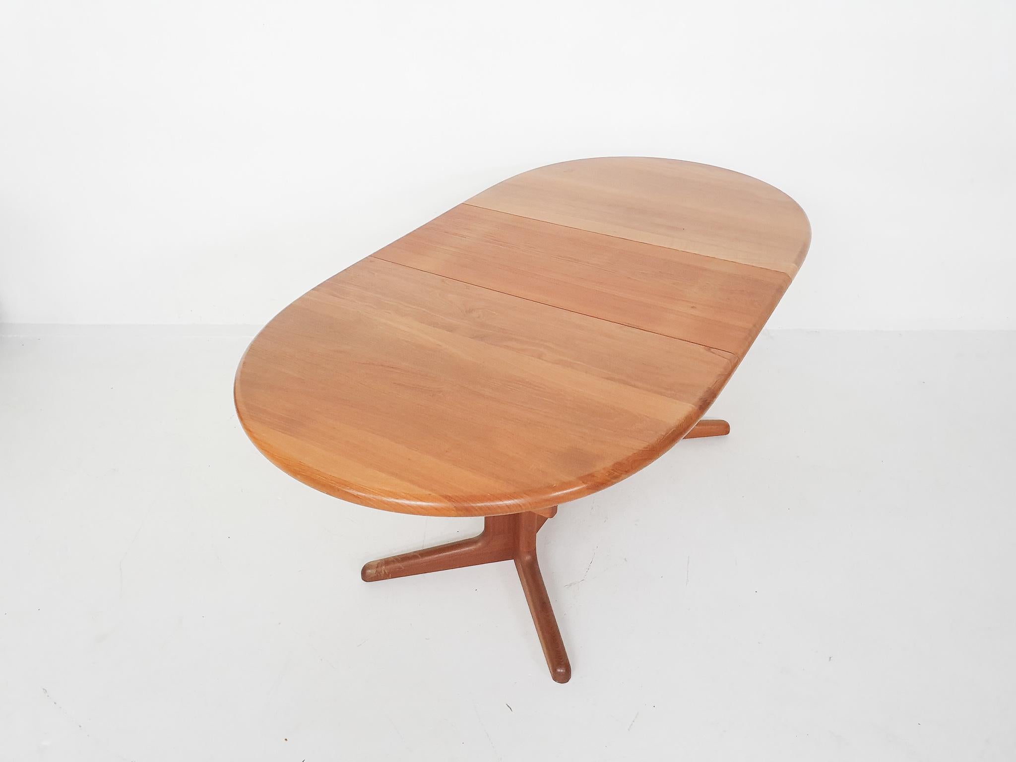 Teak Extendable Dining Table by Korup Stolefabrik Attr. Kai Kristiansen, 1960's 4