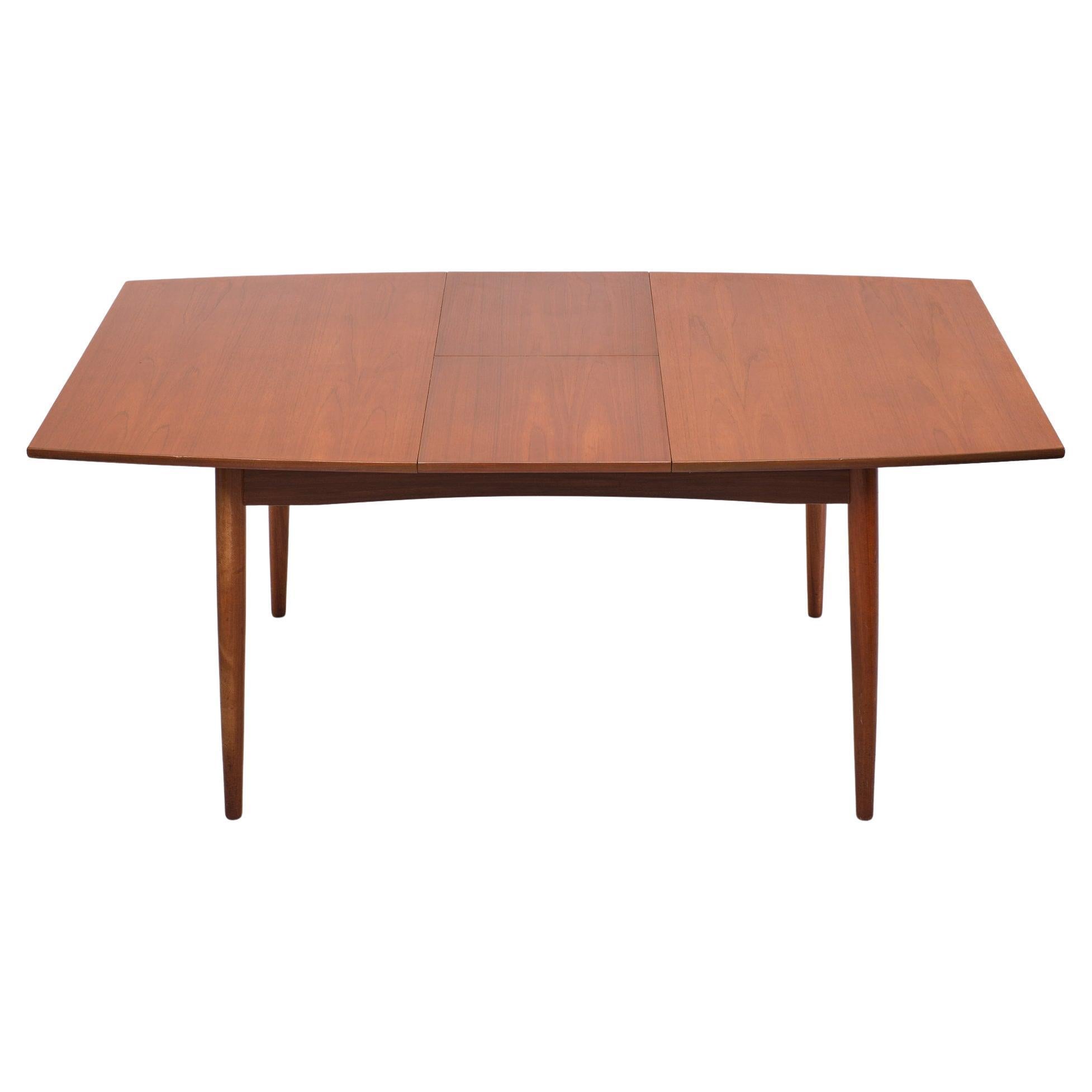 Mid-Century Modern Teak Extendable Dining Table Fristho Franeker, 1960s