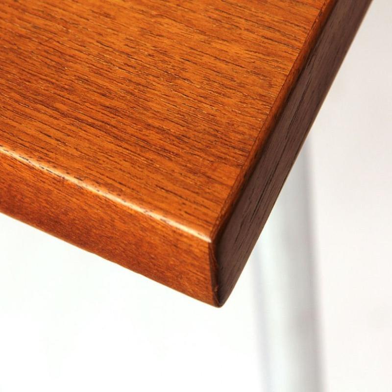 Teak Extension Dining Table by Hans J. Wegner for Andreas Tuck In Fair Condition For Sale In Sagaponack, NY
