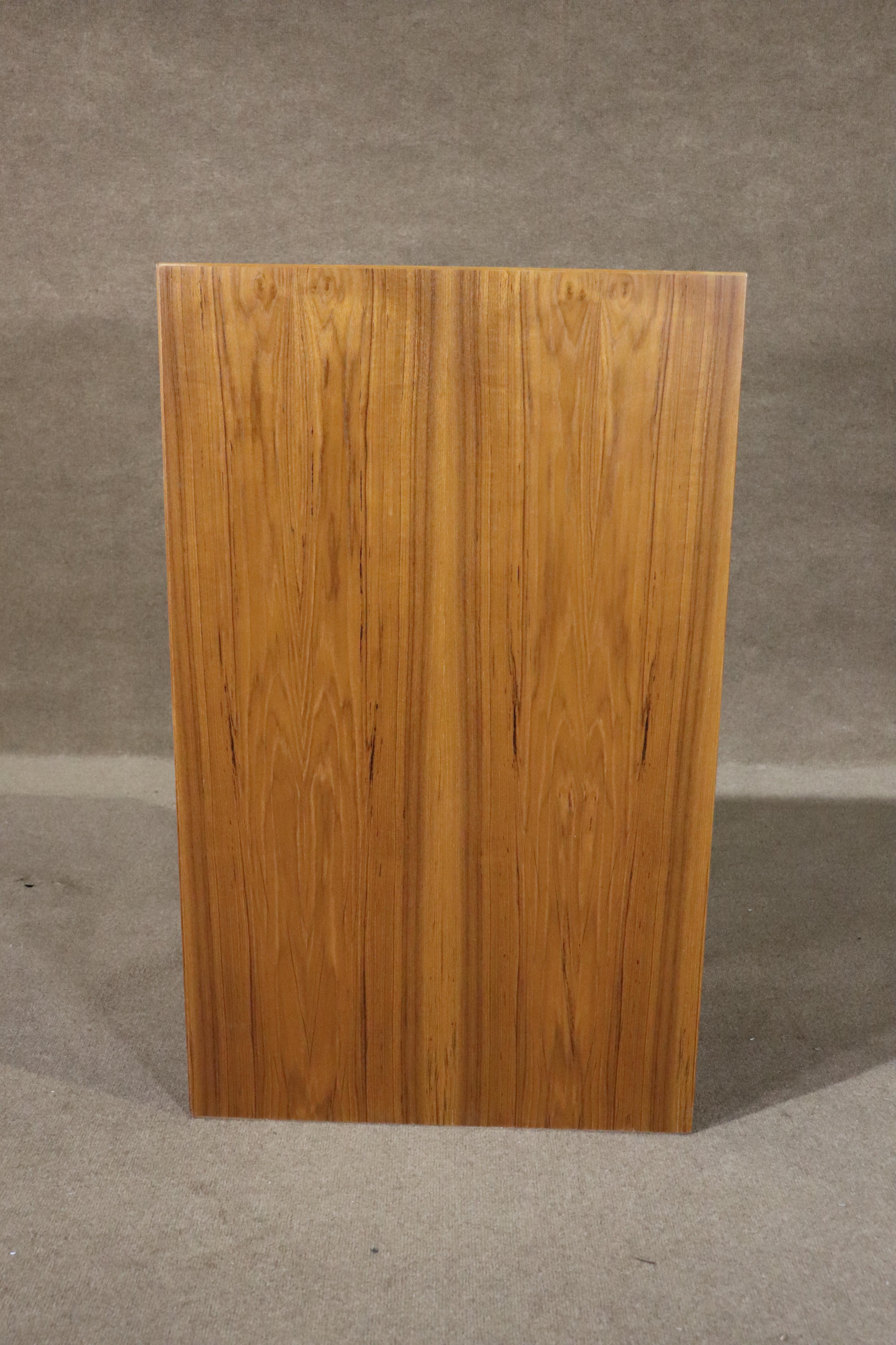 Teak File Cabinet In Good Condition For Sale In Brooklyn, NY