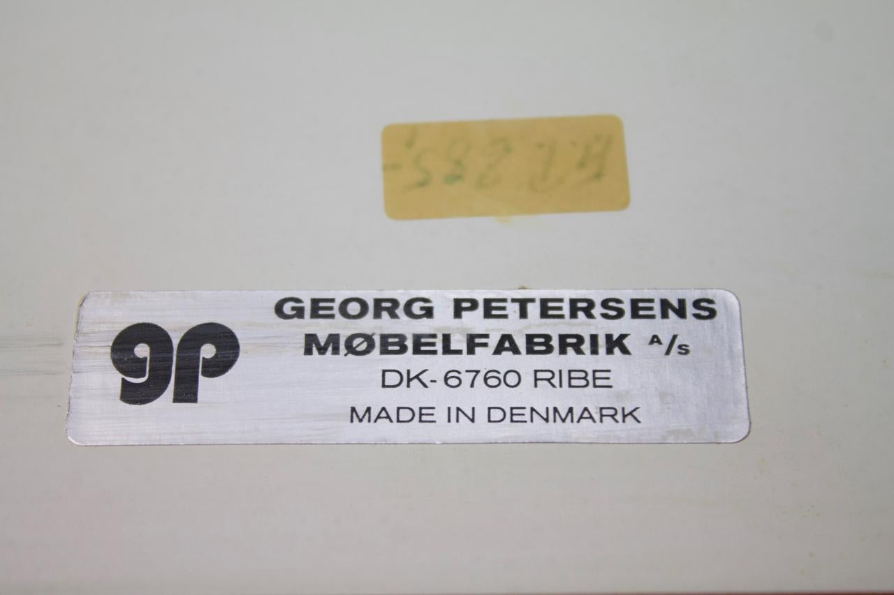 Teak Flip-Top Chess Table by Georg Petersen, Denmark, 1960s 6
