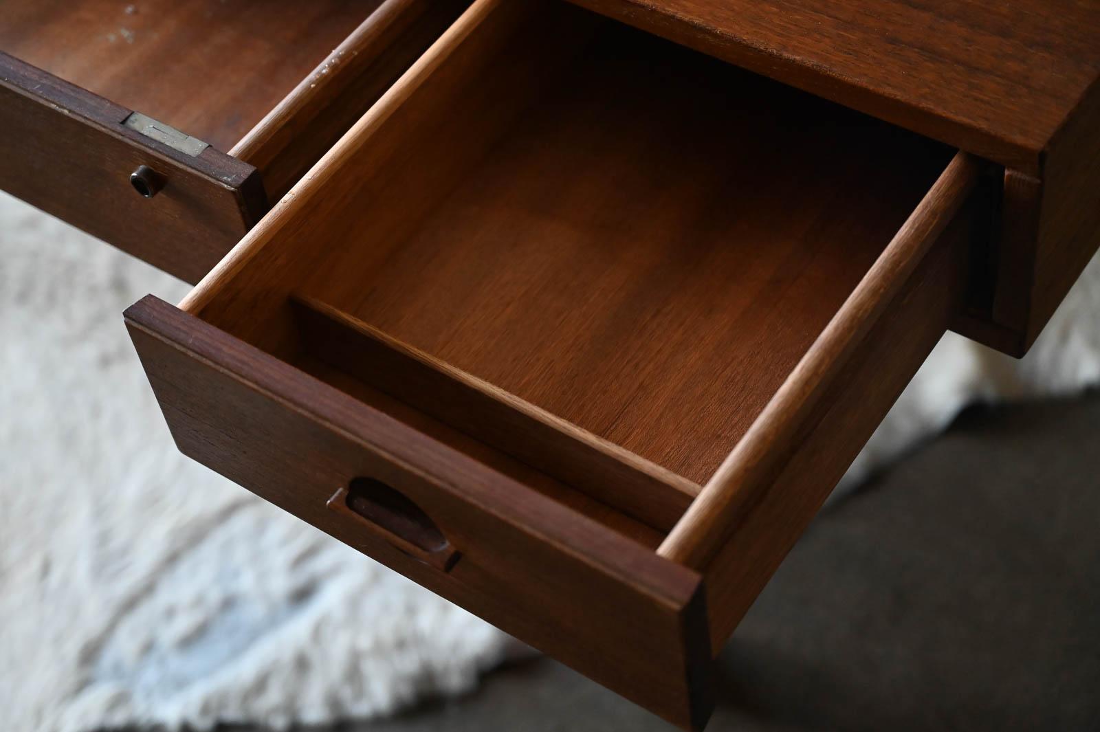 Teak Flip-Top Partners Desk by Peter Løvig Nielsen, circa 1970 4