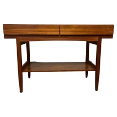 Teak Floating Console Table by Ib Kofod Larsen for Faarup ca. 1960