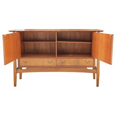 Teak Floating Top Credenza or Sideboard Designed by Ebenezer Gomme