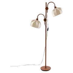 Used Teak floor lamp, Domus, 1980's