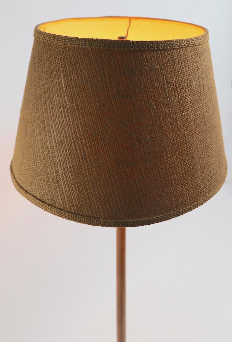 20th Century Teak Floor Lamp Made in Sweden