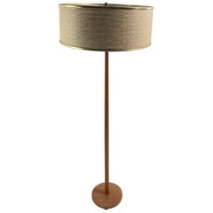 Teak Floor Lamp Made in Sweden