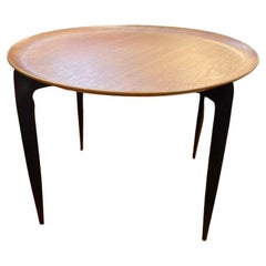 Teak Folding Tray Side Table By Fritz Hansen, 1957, Denmark