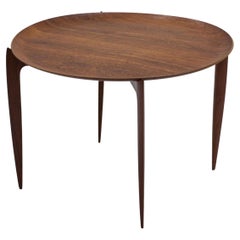 Klappbarer Tabletttisch aus Teakholz von S.A. Willumsen & H. Engholm, Fritz Hansen, 1950er Jahre