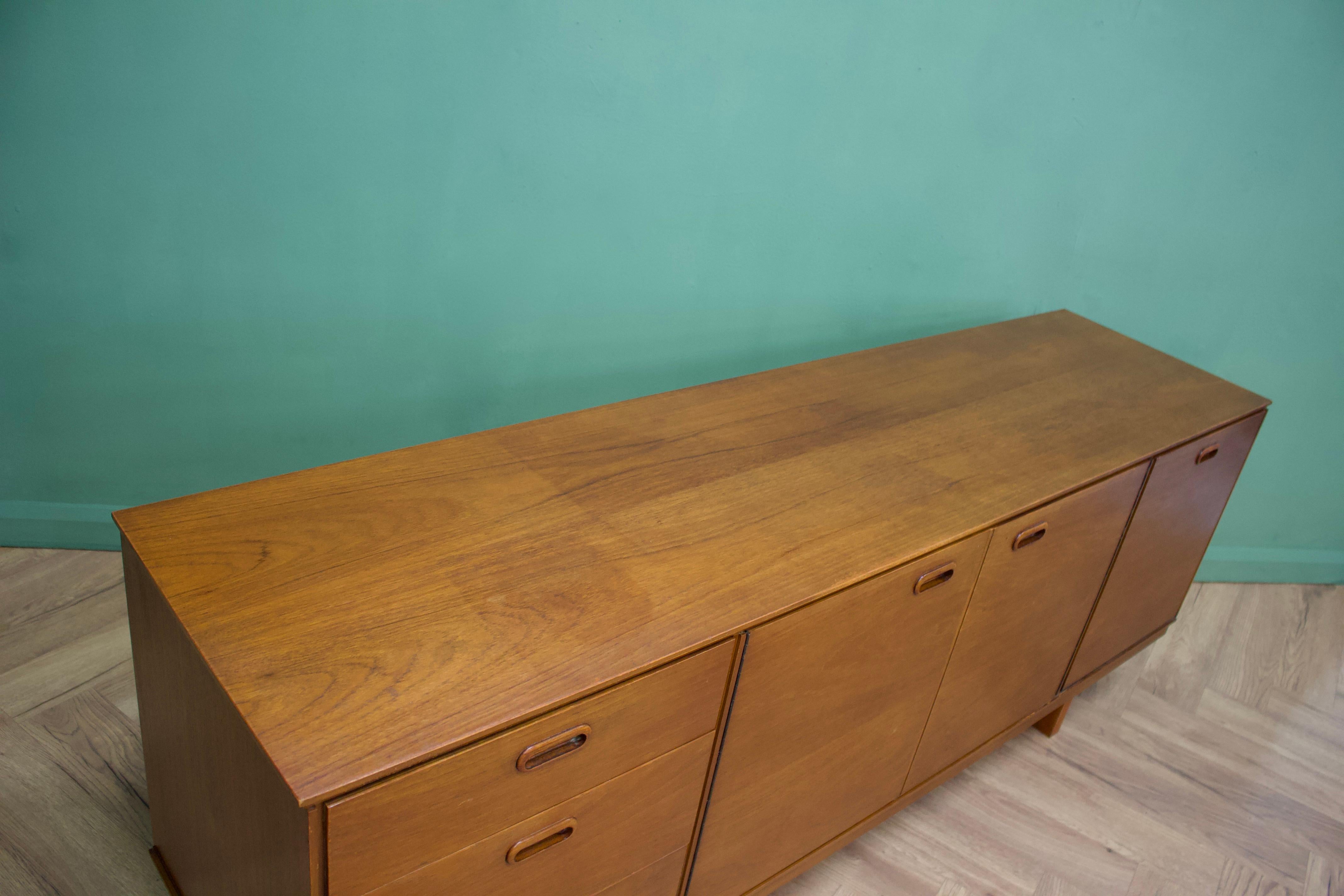 20th Century Teak Fresco Sideboard from Avalon, 1960s For Sale