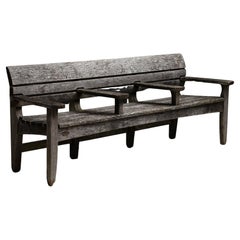 Teak Garden Bench, England circa 1950