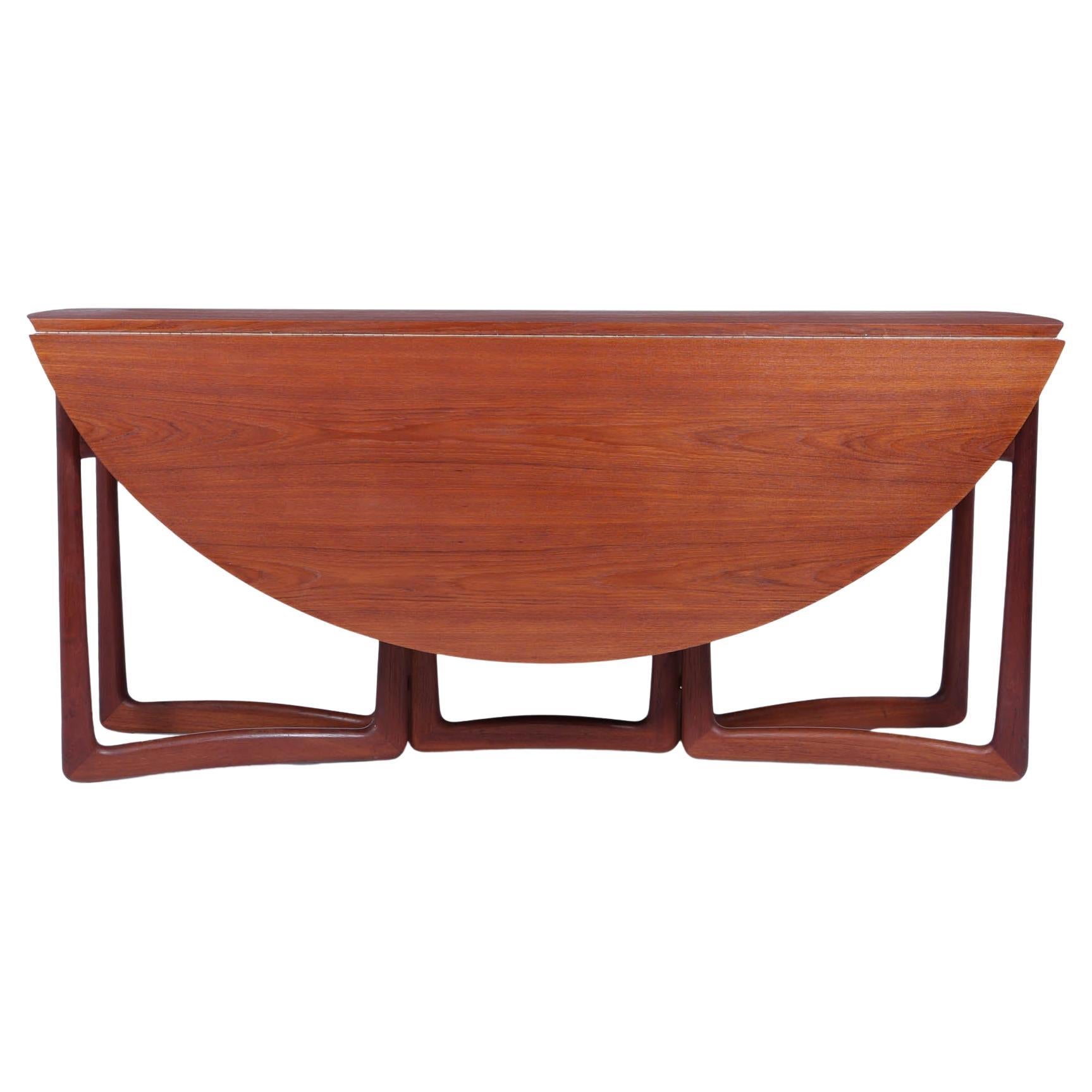 Teak Gateleg Dining Table by Hvidt & Mølgaard-Nielsen for France & Son