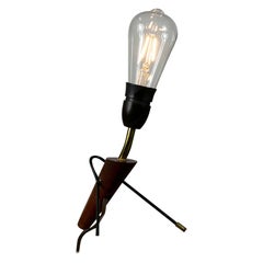 Vintage Teak Grasshopper Lamp, Danish Design