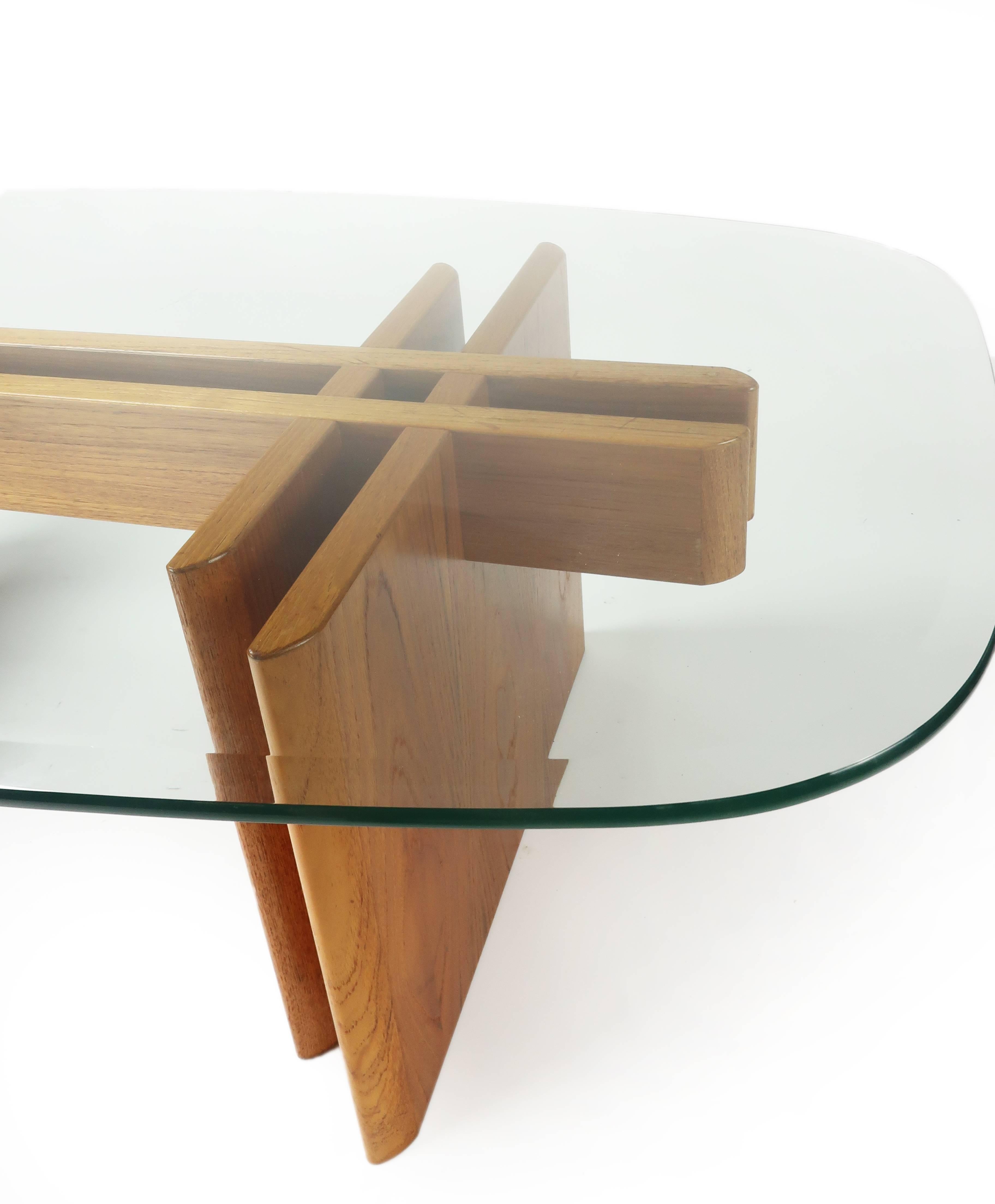 Scandinavian Modern Teak Gustav Gaarde for Trakanten Coffee Table