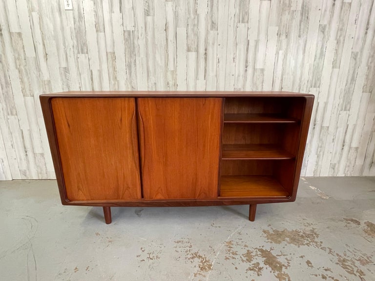 Teak Highboard by H.W. Klein for Bramin 1960s For Sale 6